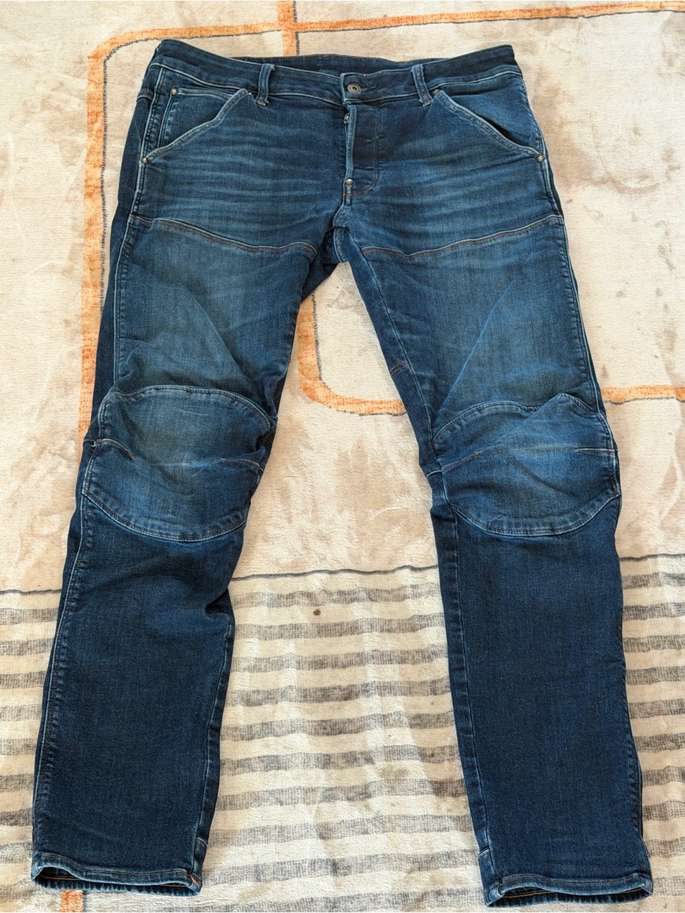 G Star Raw 5620 3D Slim Button Fly Sz 34 x 32
